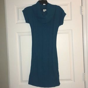 Blue Sweater Dress